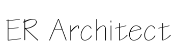 ER Architect Font Image