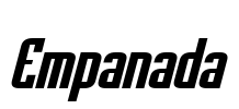 Empanada Font Image