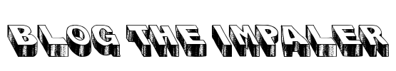 Blog the Impaler Font Image