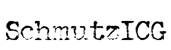 SchmutzICG Font Image