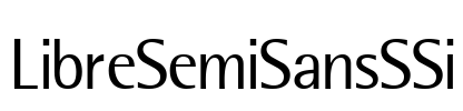 LibreSemiSansSSi