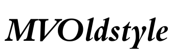 MVOldstyle Font Image