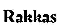 Rakkas Font Image