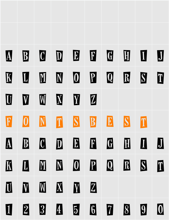 Horseshoes and Lemonade Character Map