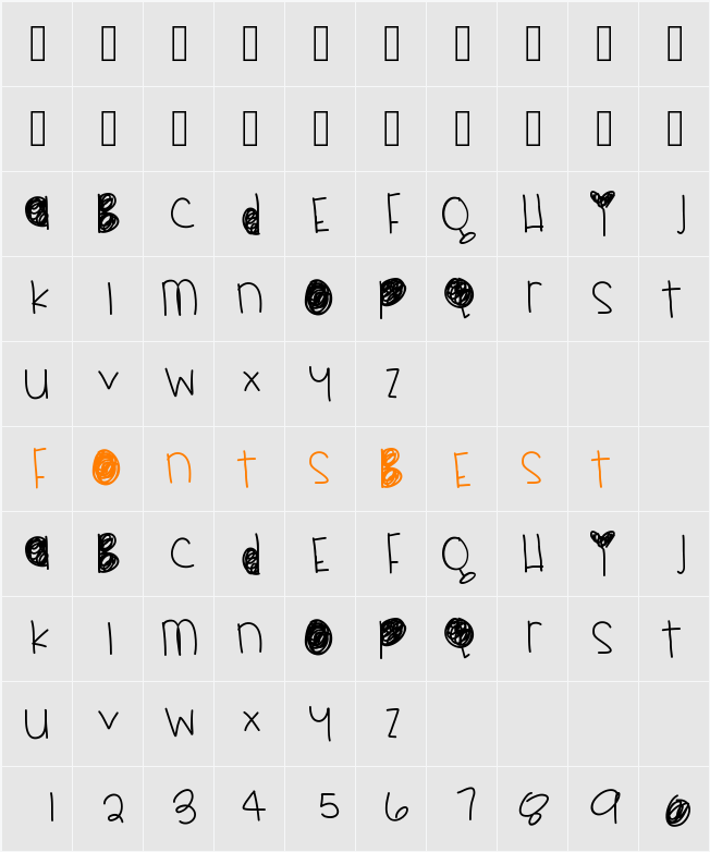 PetLove Character Map