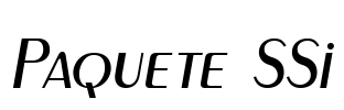 Paquete SSi Font Image