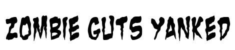 Zombie Guts Yanked
