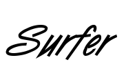 Surfer Font Image