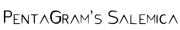 PentaGram’s Salemica