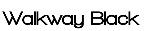 Walkway Black Font Image