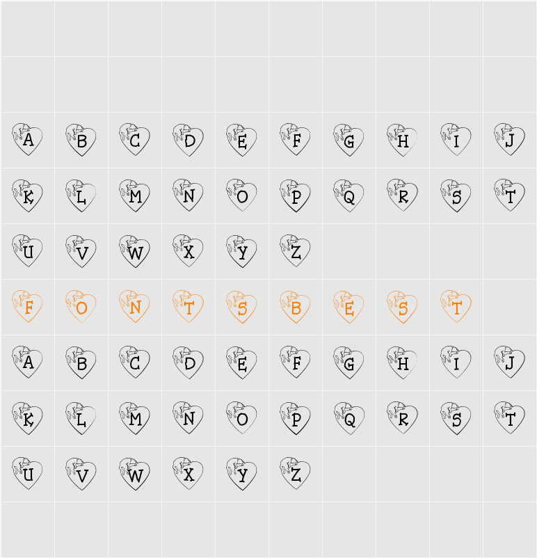 JLR Cat Nap Character Map