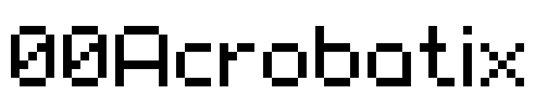 00Acrobatix Font Image