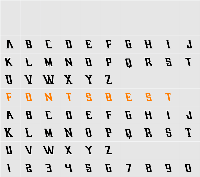 Earthrealm Leftalic Character Map