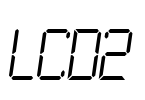LCD2 Font Image