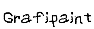 Grafipaint Font Image