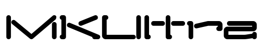 MKUltra Font Image