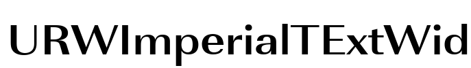 URWImperialTExtWid