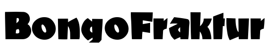 BongoFraktur