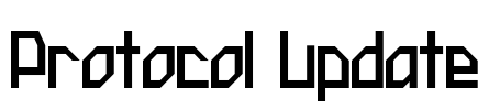 Protocol Update Font Image