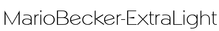 MarioBecker-ExtraLight