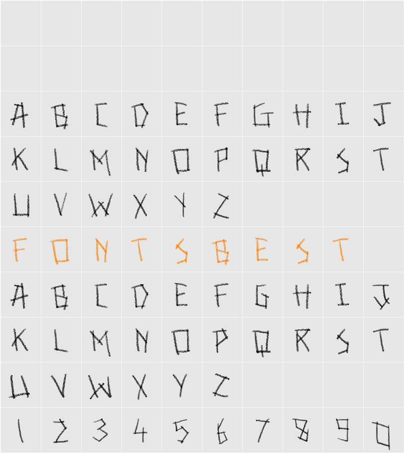 Looking forward to the weekend! Character Map