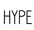 HYPE Font Image
