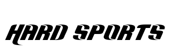 Hard Sports Font Image