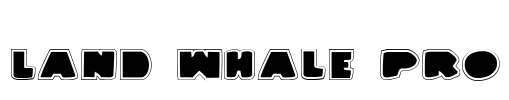 Land Whale Pro Font Image