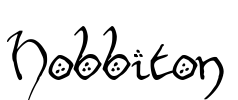 Hobbiton Font Image
