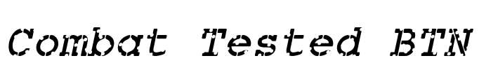 Combat Tested BTN