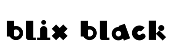 Blix Black