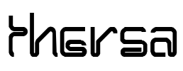 THERSA Font Image