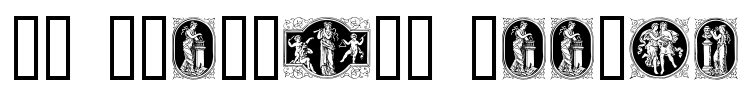 En klassisk Maaned Font Image
