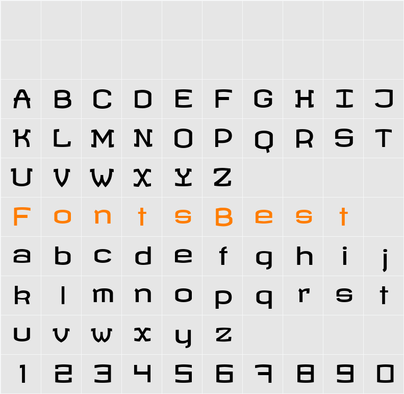 Revalia Character Map