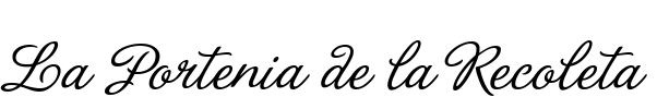 La Portenia de la Recoleta Font Image