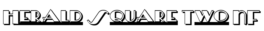 Herald Square Two NF Font Image