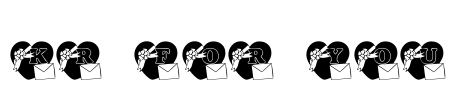 KR For You Font Image