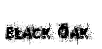 Black Oak  Font Image