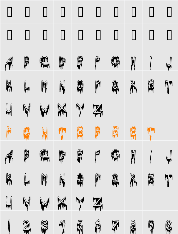 SolsticeOfSuffering Character Map