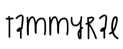 TammyRae Font Image