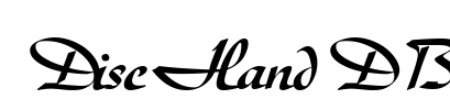 DiscHandDB Font Image