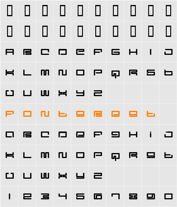Digit Character Map