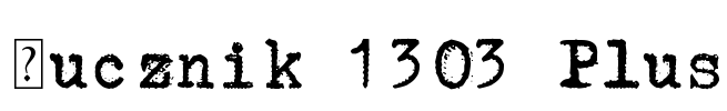 Łucznik 1303 Plus Font Image