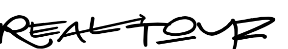 Real Toyz Font Image