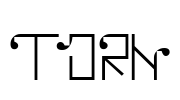 TORN Font Image