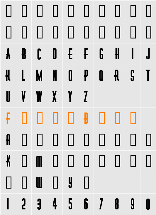 Diner Character Map