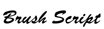 Brush Script