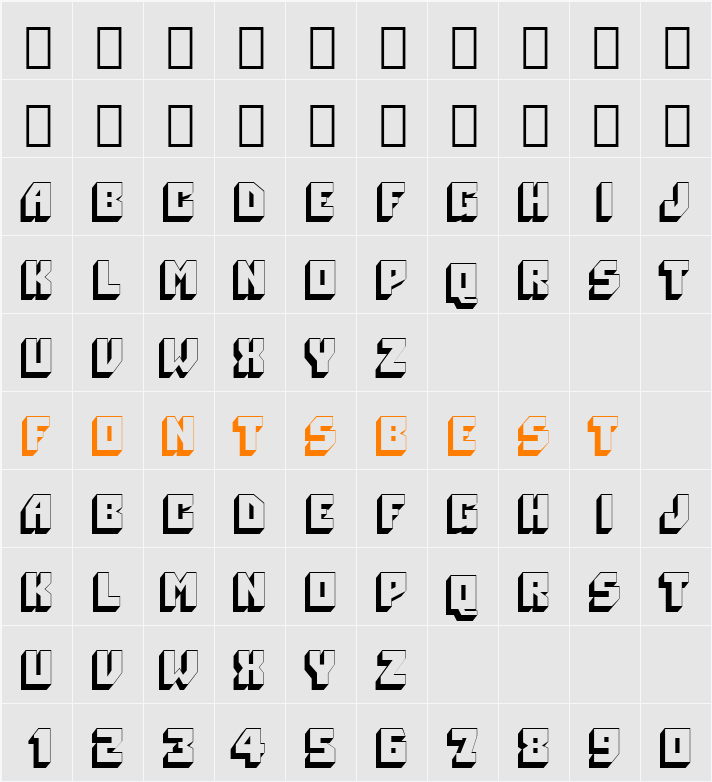 Pioneer BT Character Map