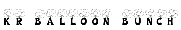 KR Balloon Bunch
