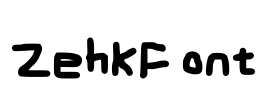 ZehkFont